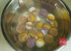 彩色汤圆的做法图解10