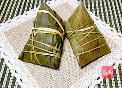 瑤柱咸蛋咸肉粽的做法图解13