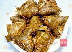 瑤柱咸蛋咸肉粽的做法图解15