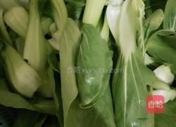 香菇小白菜的做法图解2