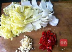 炝炒娃娃菜的做法图解2