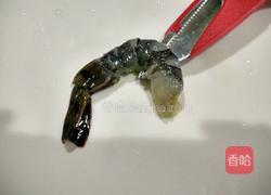 荔枝虾球的做法图解3