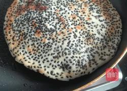 豆沙馅芝麻饼的做法图解3