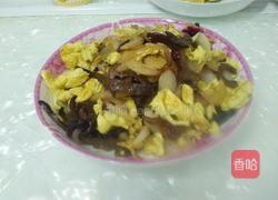 木耳洋葱炒鸡蛋的做法图解5