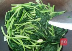 清炒地瓜叶的做法图解4