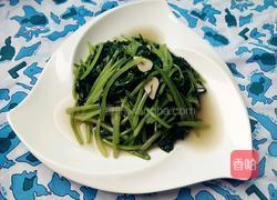 清炒地瓜叶的做法图解5