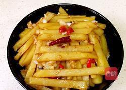 酸辣土豆条的做法图解7