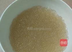 龟苓膏芒果椰汁西米露的做法图解4