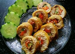 咖喱鷄腿蔬菜卷