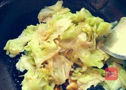 耗油圆白菜的做法图解5