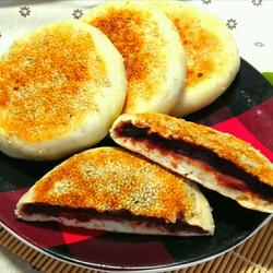 芝麻豆沙饼的做法[图]