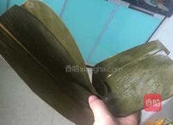 五香绿豆瘦肉粽的做法图解6