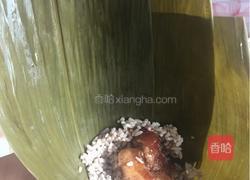 五香绿豆瘦肉粽的做法图解9