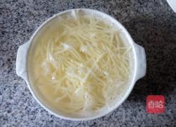 土豆丝摊饼的做法图解2