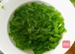 苦瓜煎蛋的做法图解7