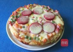 鲜果红肠披萨的做法图解9