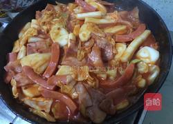 芝士炒年糕的做法图解5