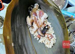 香菇花生肉粽(龙舟粽)的做法图解11