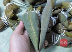 香菇花生肉粽(龙舟粽)的做法图解16