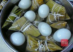 香菇花生肉粽(龙舟粽)的做法图解19