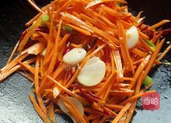 素炒胡萝卜丝的做法图解5