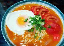 番茄鸡蛋面―将泡面煮出新高度的做法图解12