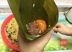 迷你蛋黄肉粽的做法图解12