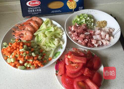 自创意大利面的做法图解1