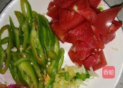 圆菜炒粉的做法图解1