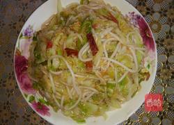 圆菜炒粉的做法图解6