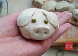豆渣红糖小猪包的做法图解4