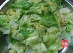 手撕包菜的做法图解4
