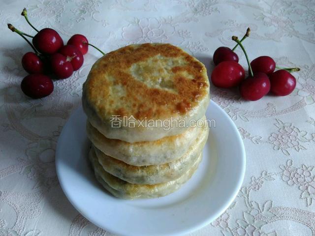 猪肉香菇小白菜馅馅饼
