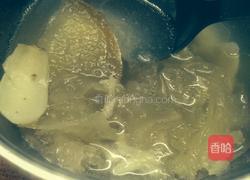 排骨雪梨雪耳百合汤的做法图解6