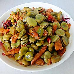 红烧蚕豆壳的做法[图]