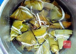 绿豆花生蜜枣粽(三角粽)的做法图解18