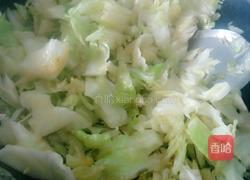 卷心菜炖粉条的做法图解4