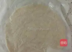 Illustration of making hand cake 2