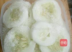 糖腌黄瓜的做法图解3