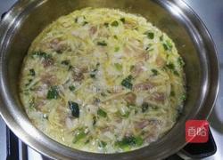 土豆丝肉粒鸡蛋煎饼的做法图解4