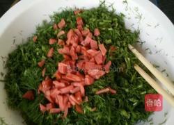 茴香鸡蛋饼的做法图解2