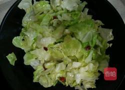 醋溜手撕包菜的做法图解3