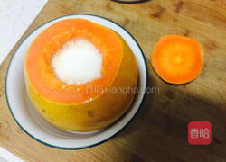 木瓜布丁的做法图解3