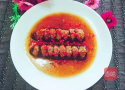 香煎肉酿茄子的做法图解8