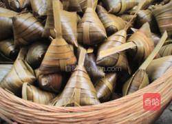 五香绿豆大肉粽的做法图解11