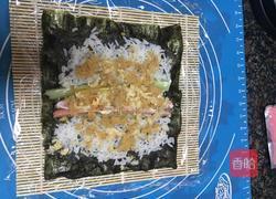 樱花粉寿司卷的做法图解6