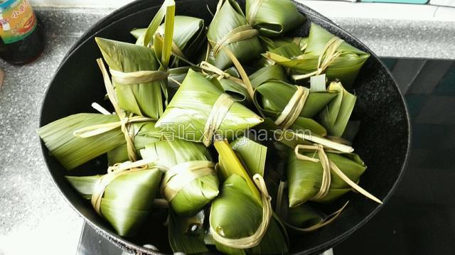 全部包完准备煮了