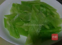 肉片莴笋的做法图解5