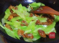 肉片莴笋的做法图解9