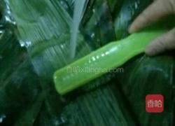 咸蛋黄粽子的做法图解5